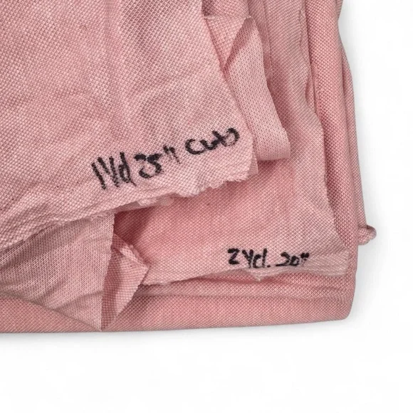 Pink Salmon Cotton Knit Fabric Bundle – 2 Pieces, 1.5–2.5 Yards Each - Picture 3 of 4